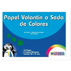 MURANO - Carpeta Papel Crepe de Colores