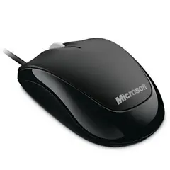 MICROSOFT - Mouse Compact Optico Negro con cable for Business