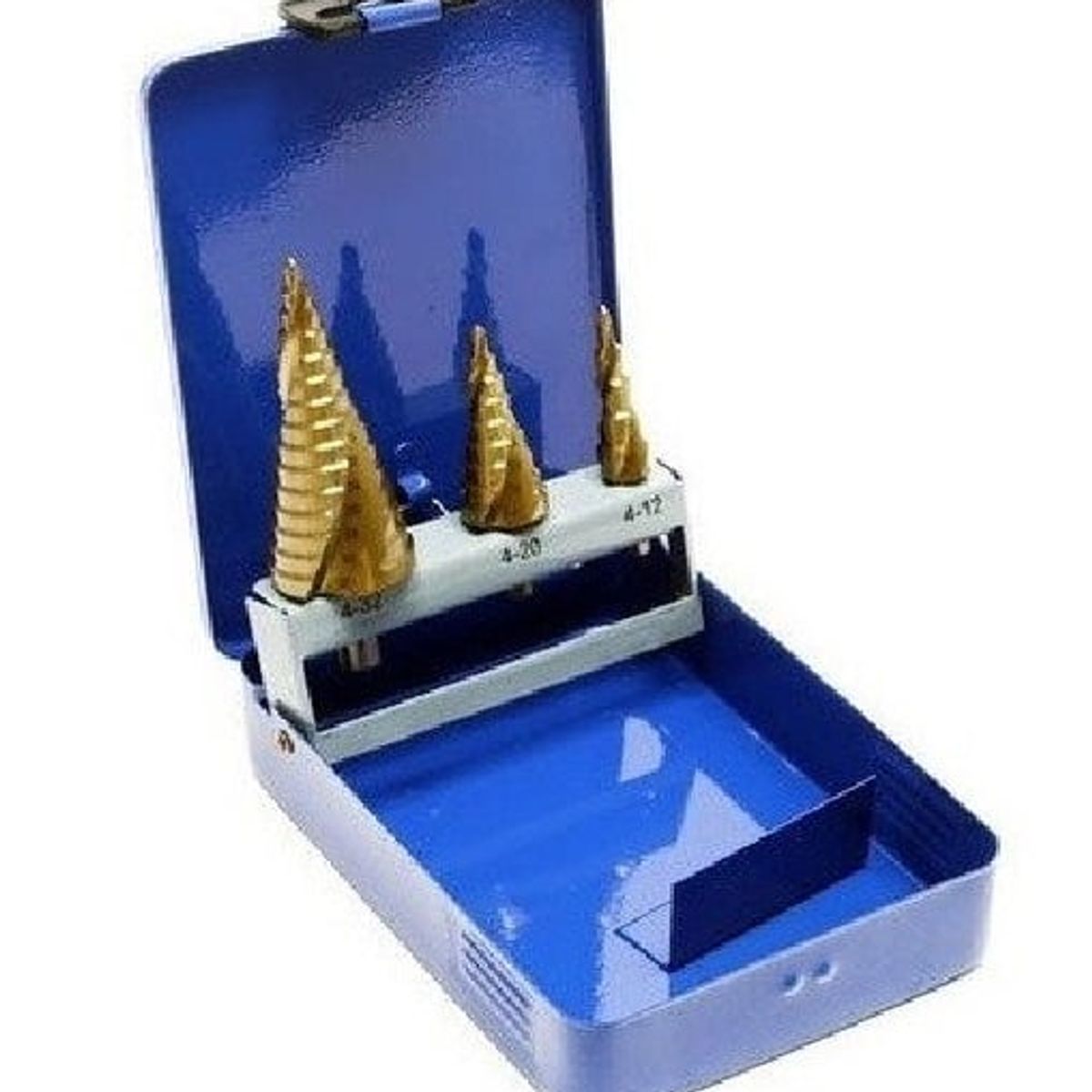 GENERICO - SET X 3 BROCA ESCALONADA PARA METAL 4-32mm HEMIC