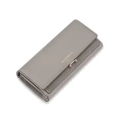 DANWEILE - Cartera triple retro de mujer - Gris