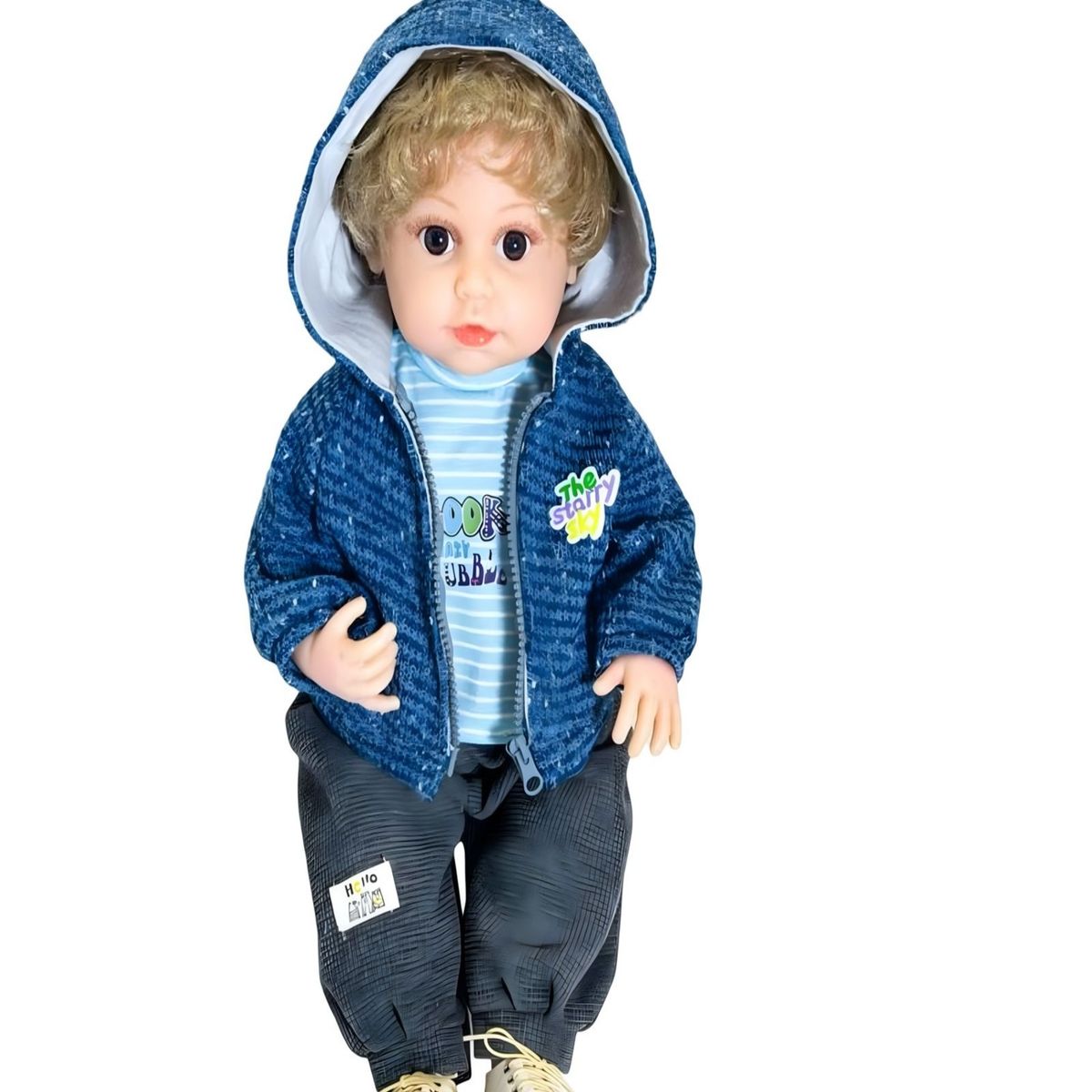 GENERICO - Bebe muñeco realista Baby So Lovely NIÑo 7n4