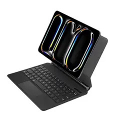 GENERICO - Funda Flotante Para iPad Air 11 M2/M3 Trackpad Español Retroiluminado