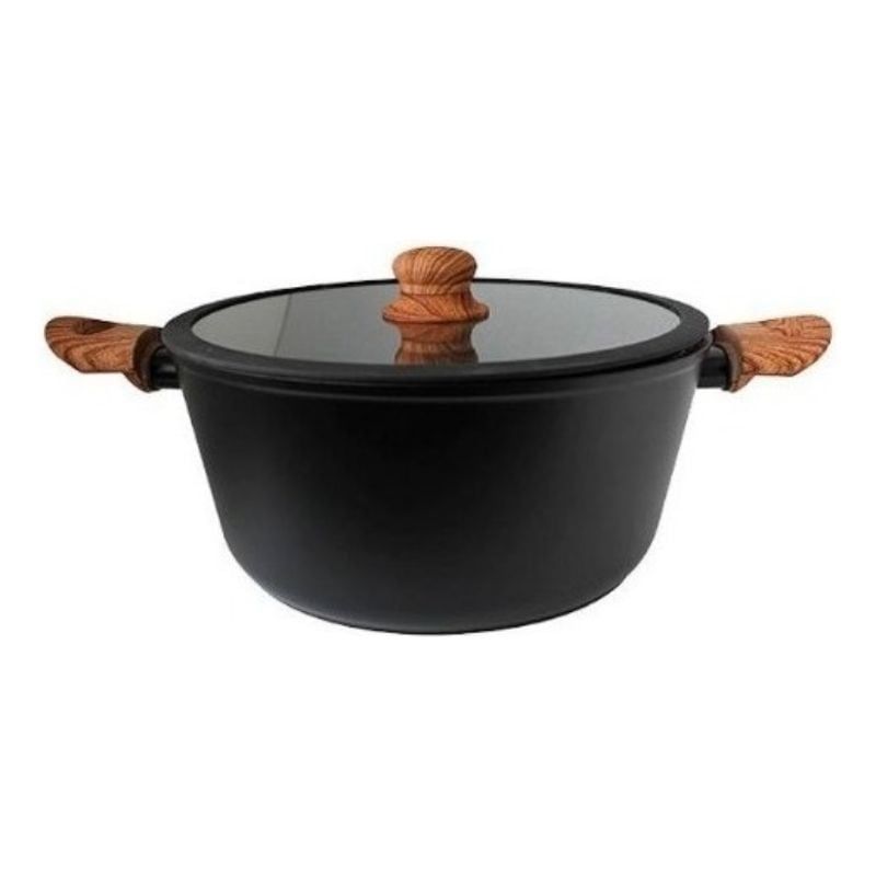 KEEP - Olla Antiadherente 28cm Granite Vintage Keep Color Negro