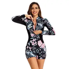 ORILWAYO - Traje de Baño Entero Short Mujer