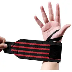 GENERICO - Muñequera Elástica Ajustable Deportiva Pesas Gym Crossfit rigida ajust