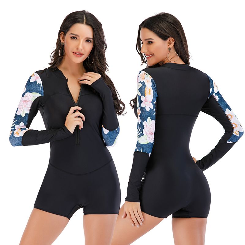 ORILWAYO - Traje de Baño Entero Short  Mujer