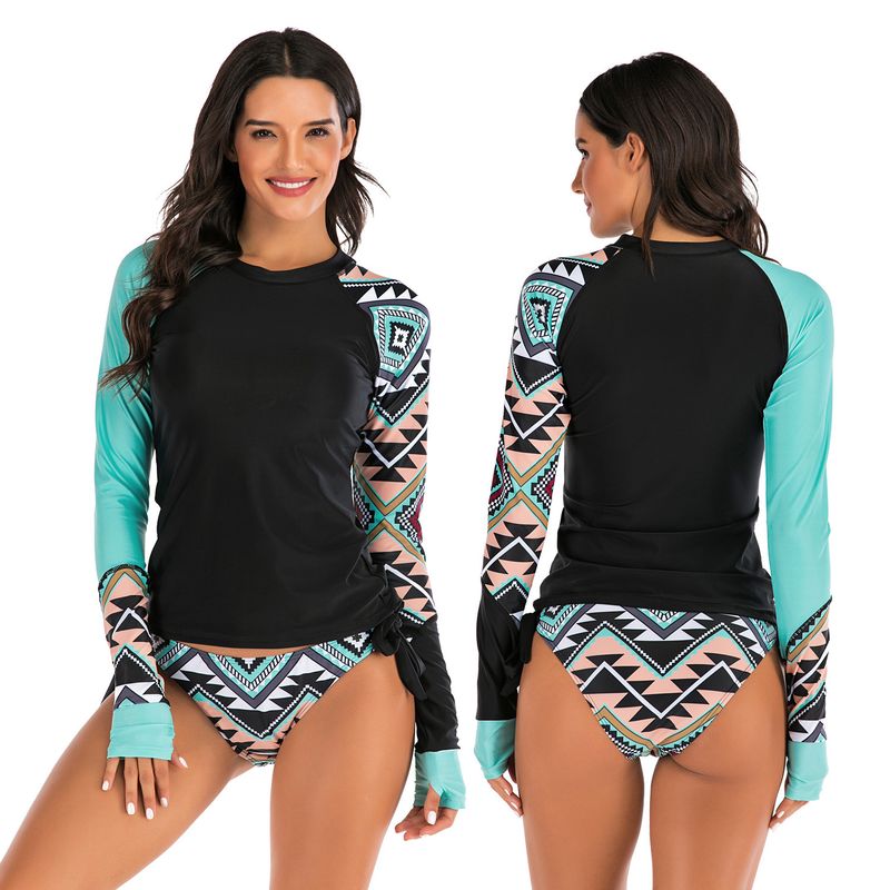 ORILWAYO - Polera + Short de Baño Mujer