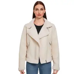 D'JOE - Chaqueta Ecocuero Aviadora Mujer Georgia