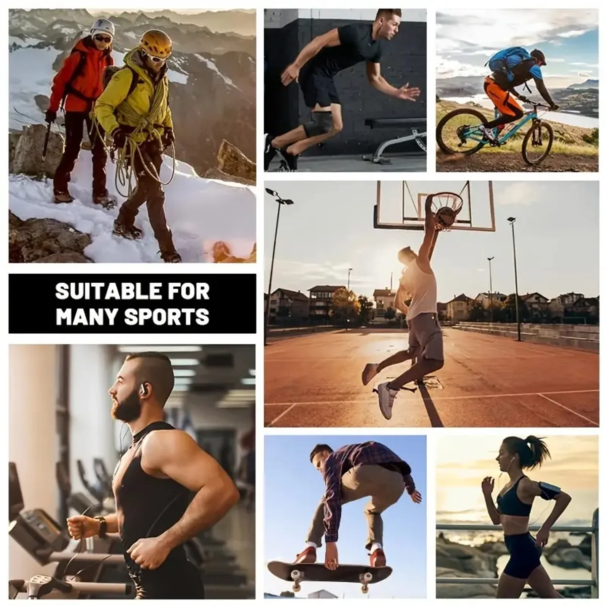 GENERICO - Rodillera Deportivas Rodilleras Gym Deportivas Elasticas Ajustable