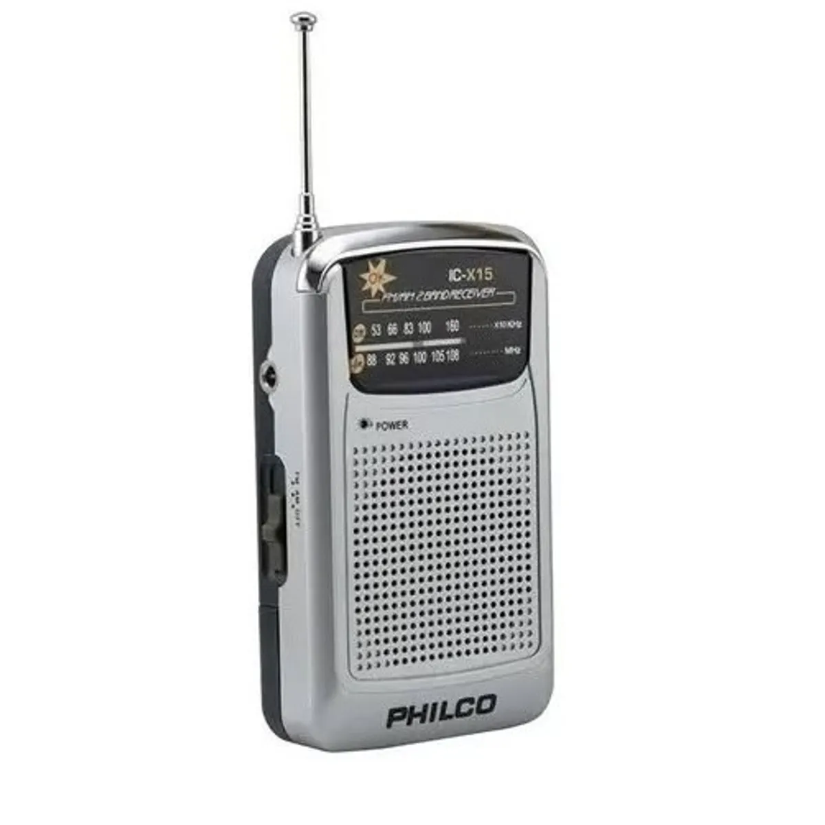 GENERICO - Radio a Pilas Philco ICX-15 FmAm Portable de Bolsillo