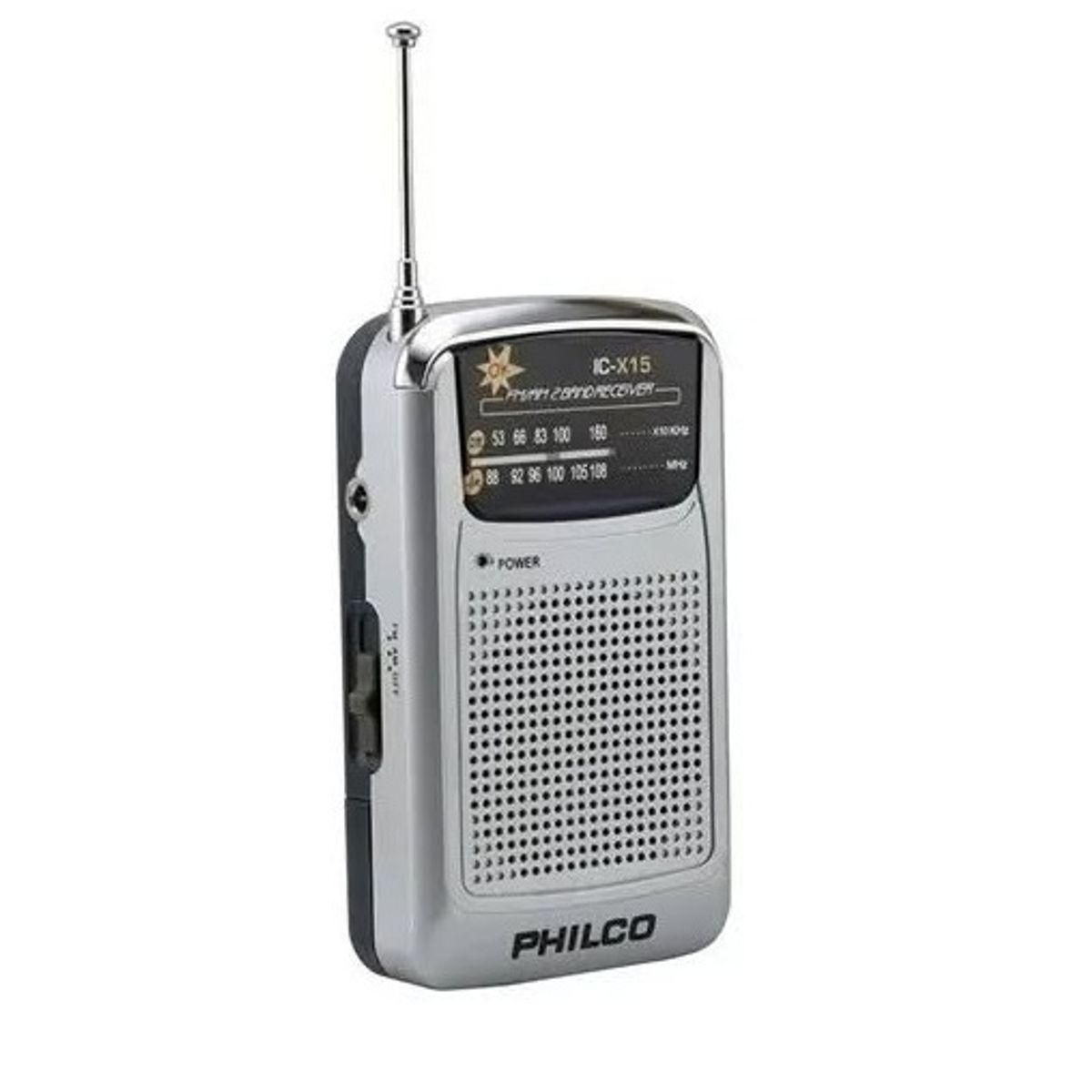 GENERICO - Radio a Pilas Philco ICX-15 FmAm Portable de Bolsillo