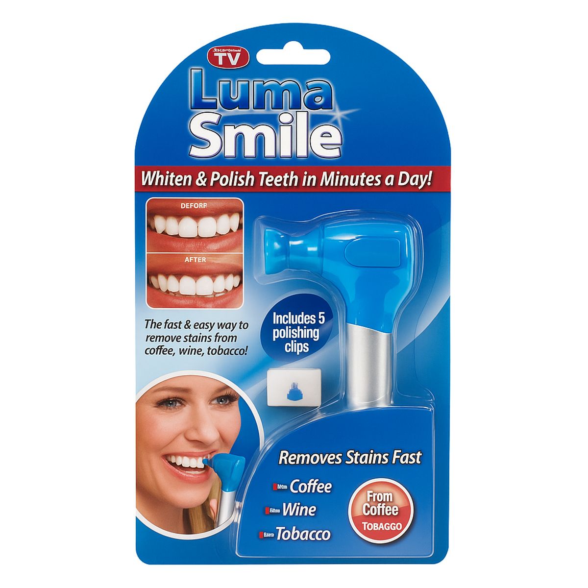 MOVI - Blanqueador Dental Portátil Luma Smile