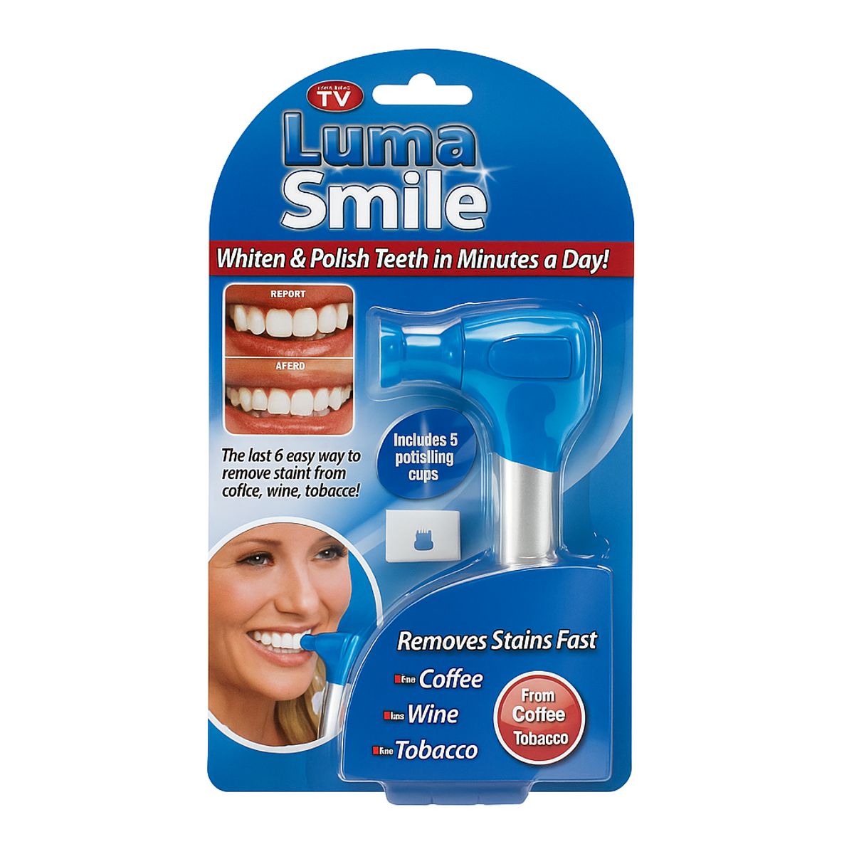 MOVI - Blanqueador Dental Portátil Luma Smile