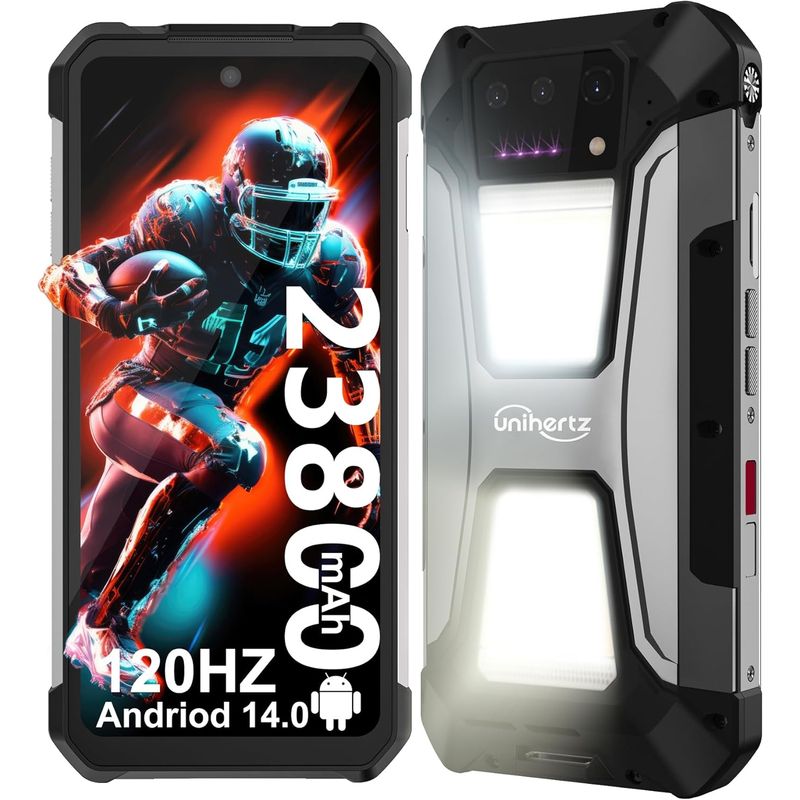 UNIHERTZ - Unihertz 8849 Tank 2 Pro 24GB+ 256GB-Negro