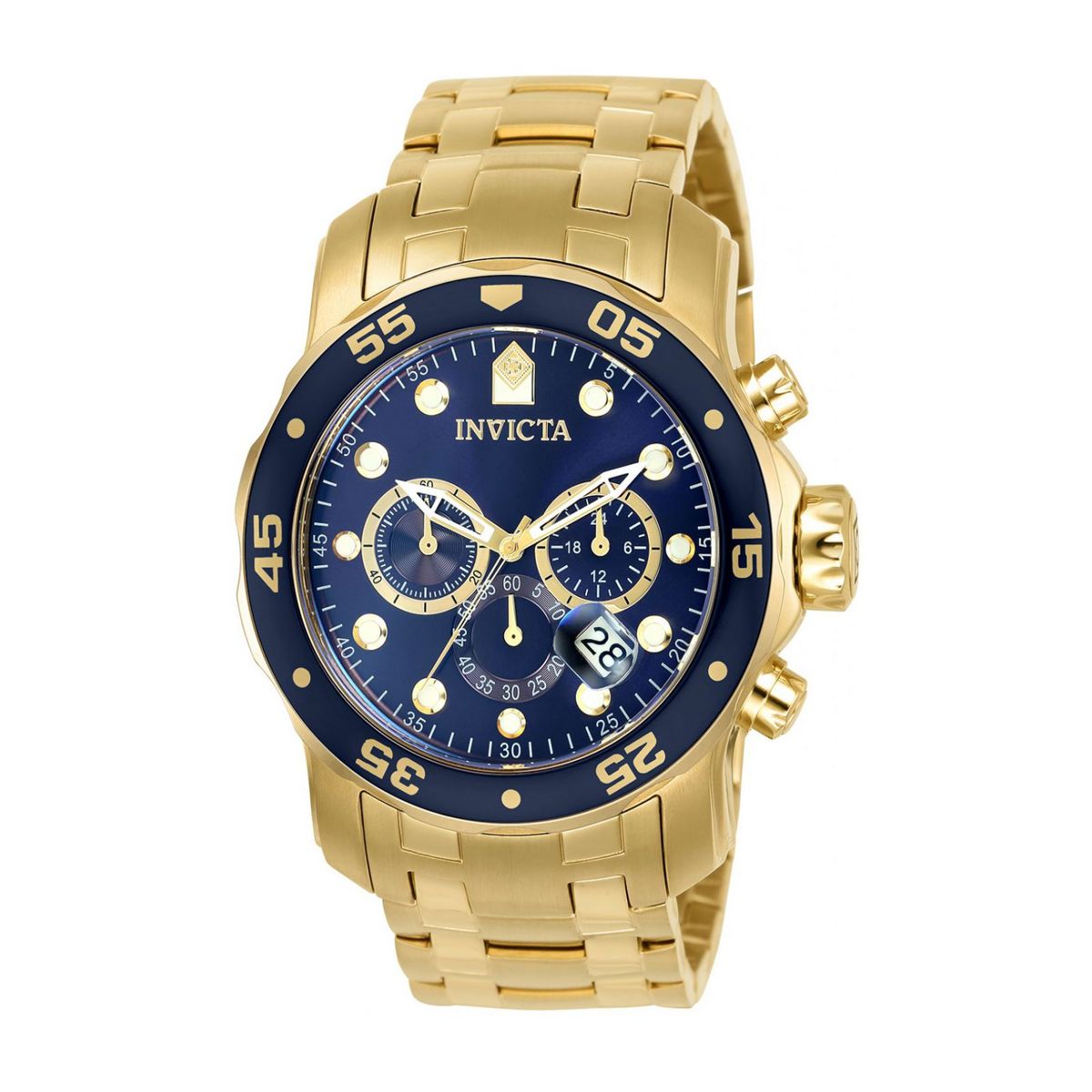 INVICTA - Reloj Invicta 0073 Dorado  Hombres