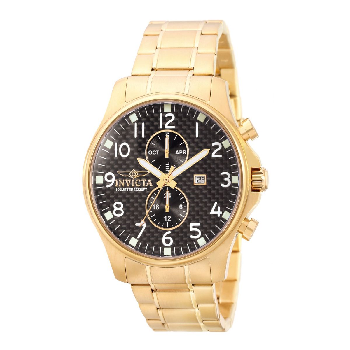 INVICTA - Reloj Invicta 0382 Dorado para Hombre