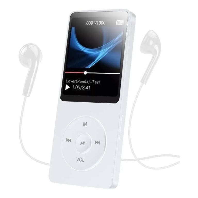 GIOIO Reproductor De Música Bluetooth Mp3 Mp4 Grabadora De Radio
