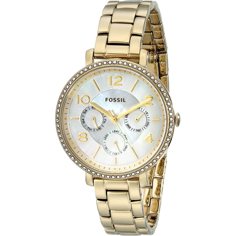 FOSSIL - Reloj Fossil Jacqueline ES3756 Dorado De Acero inoxidable Para Mujer.