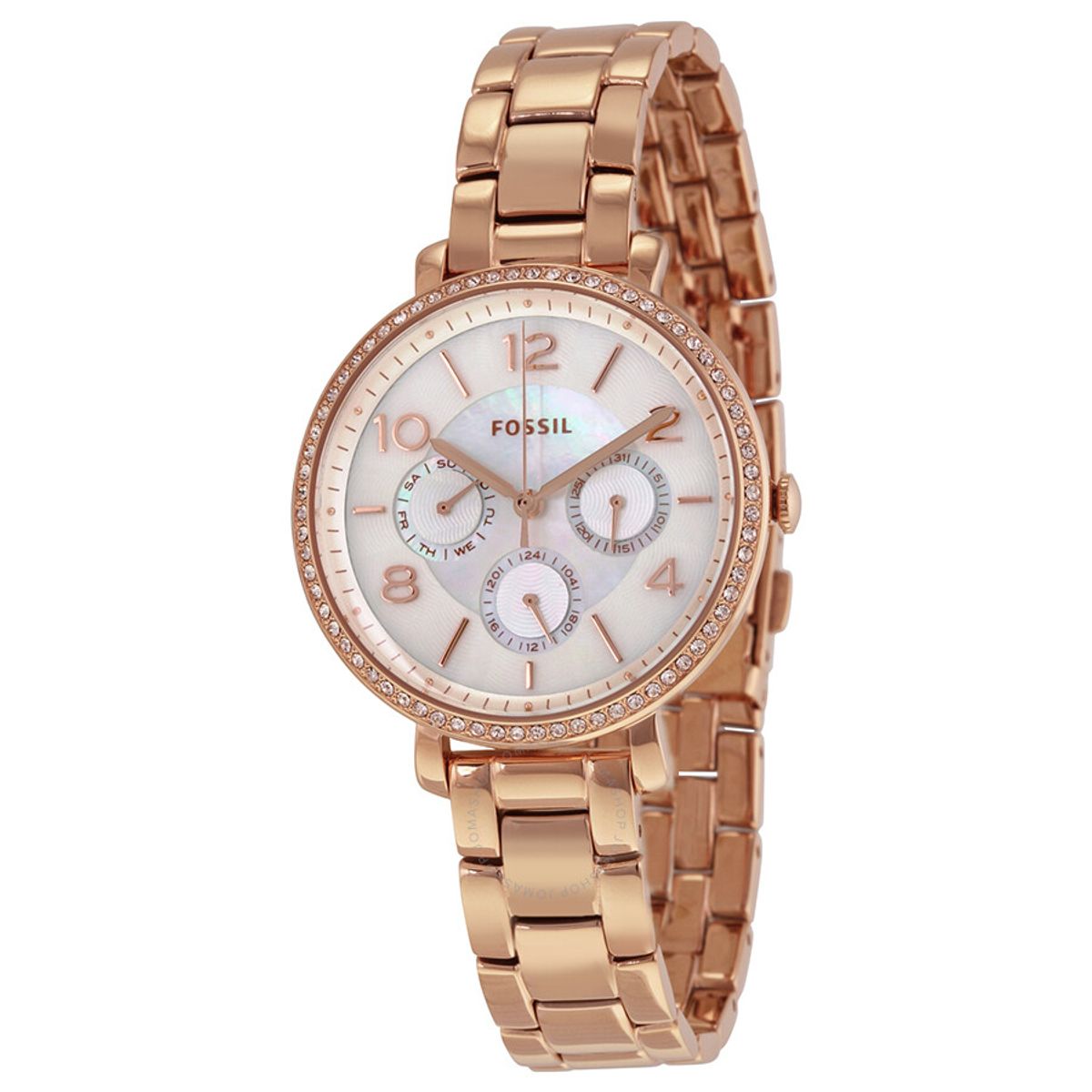 FOSSIL - Reloj Fossil Jacqueline ES3757 Rose gold De Acero inoxidable P Mujer.