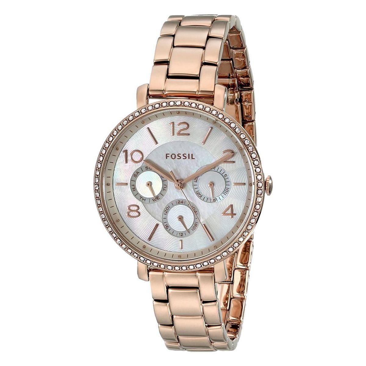 FOSSIL - Reloj Fossil Jacqueline ES3757 Rose gold De Acero inoxidable P Mujer.