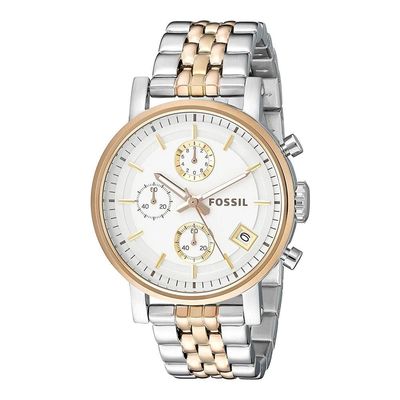 Imagen 2 del producto Reloj Boyfriend ES3840 Plateado Dorado De Acero inox. P Mujer.
