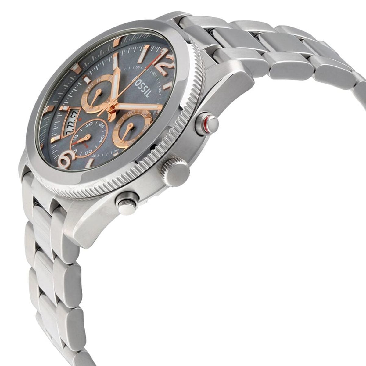 FOSSIL - Reloj Fossil Boyfriend ES3880 Plateado De Acero inoxidable Para Mujer.