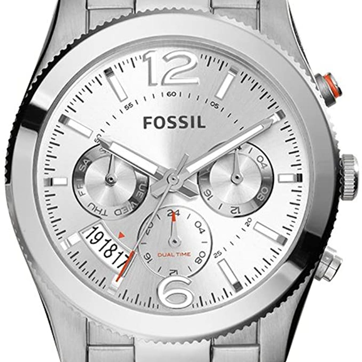 FOSSIL - Reloj Fossil Boyfriend ES3883 Plateado De Acero inoxidable Para Mujer.