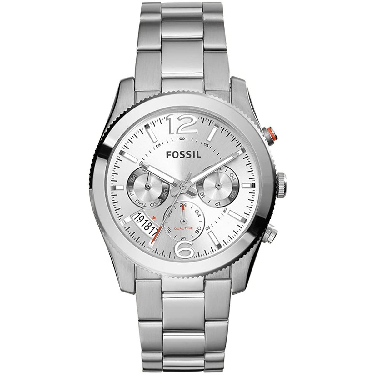 FOSSIL - Reloj Fossil Boyfriend ES3883 Plateado De Acero inoxidable Para Mujer.