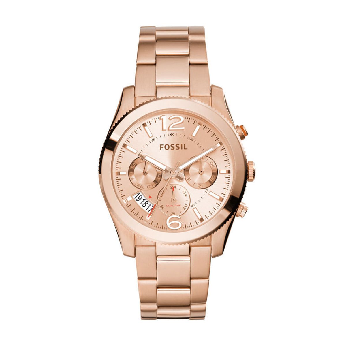 FOSSIL - Reloj Fossil Boyfriend ES3885 Rose gold De Acero inoxidable Para Mujer.