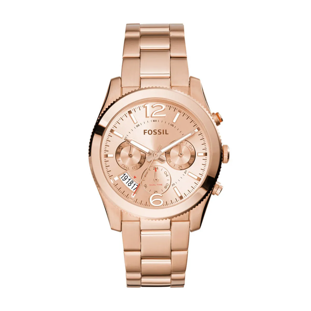 FOSSIL - Reloj Fossil Boyfriend ES3885 Rose gold De Acero inoxidable Para Mujer.