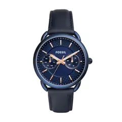 FOSSIL - Reloj Tailor ES4092 Azul De Cuero Piel Para Mujer.
