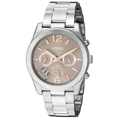 FOSSIL - Reloj Boyfriend ES4146 Plateado De Acero inoxidable Para Mujer