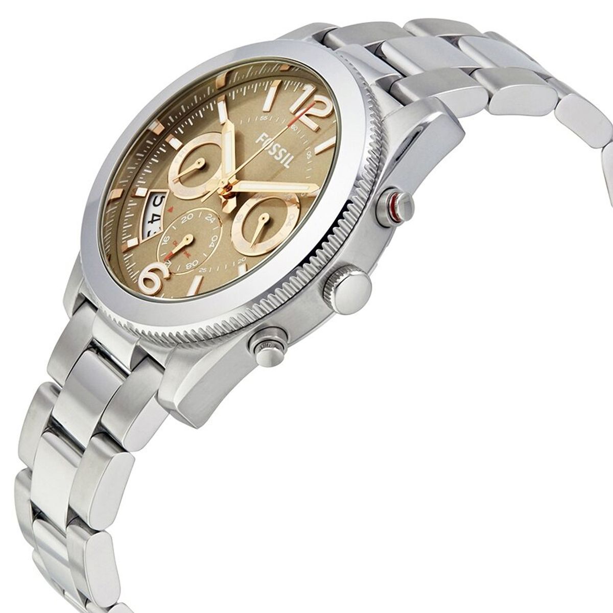 FOSSIL - Reloj Fossil Boyfriend ES4146 Plateado De Acero inoxidable Para Mujer