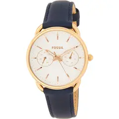 FOSSIL - Reloj Tailor ES4260 Azul De Cuero Piel Para Mujer.
