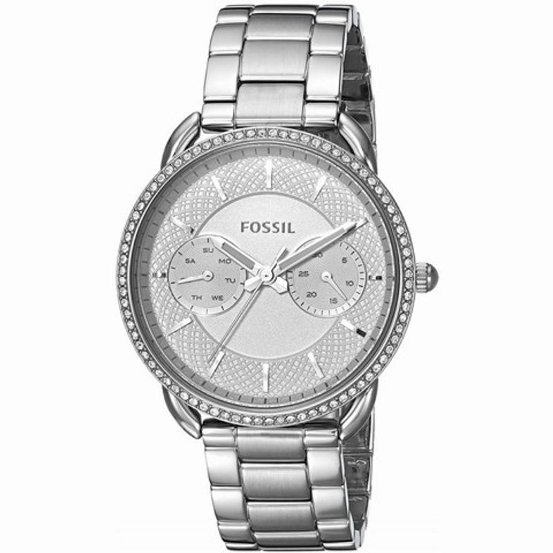 FOSSIL - Reloj Fossil Tailor ES4262 Plateado De Acero inoxidable Para Mujer.