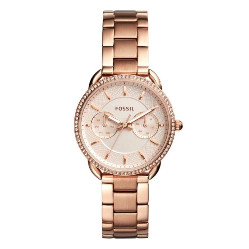 FOSSIL - Reloj Fossil Tailor ES4264 Dorado De Acero inoxidable Para Mujer.