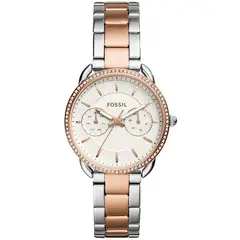 FOSSIL - Reloj Tailor ES4396 Plateado Rose Gold De Acero inox. P Mujer.