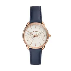 FOSSIL - Reloj Tailor ES4394 Azul De Cuero Piel Para Mujer.