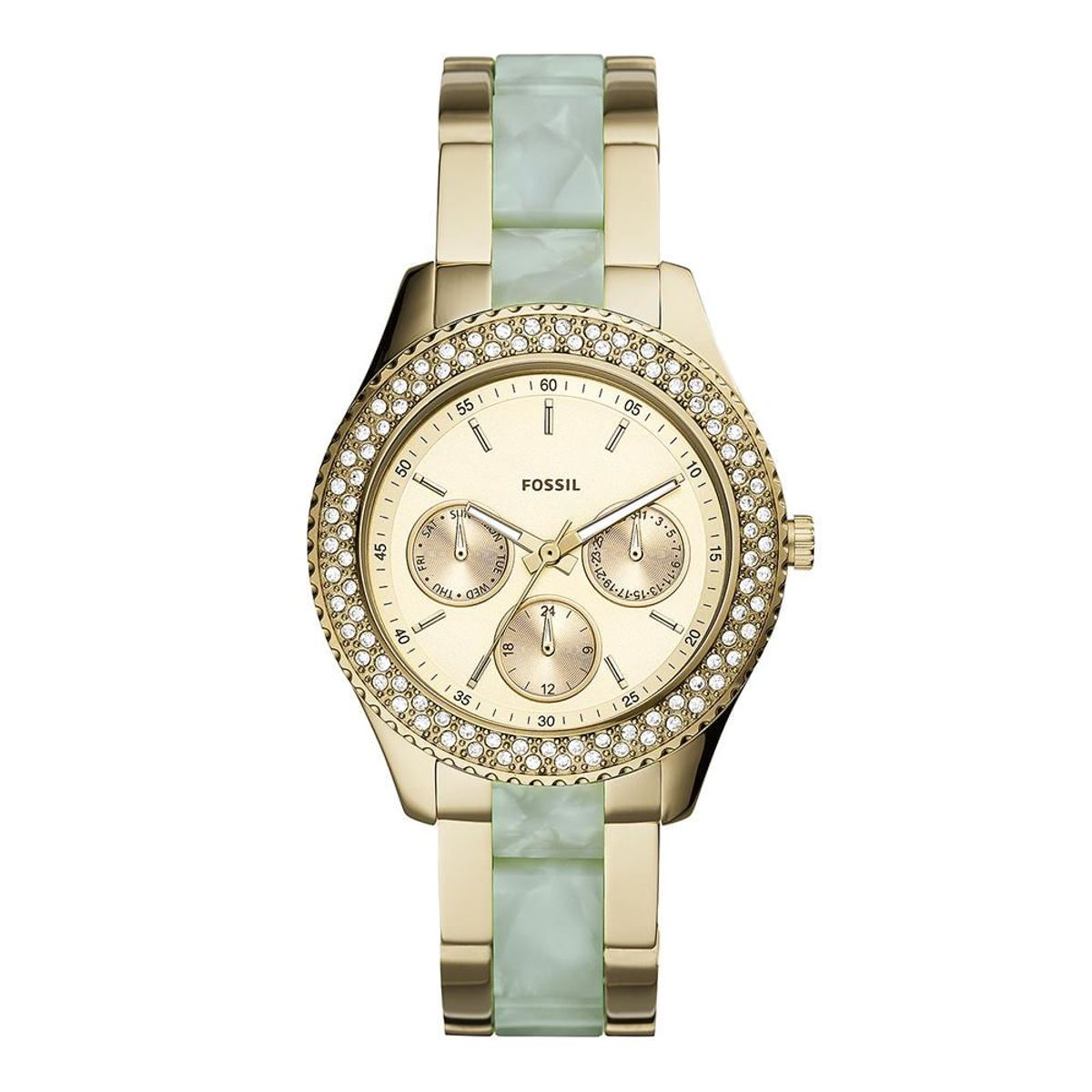 FOSSIL - Reloj Fossil Stella ES4757 Rose gold De Acero inoxidable Para Mujer.