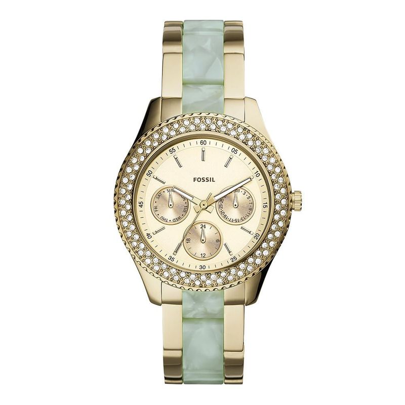 FOSSIL - Reloj Fossil Stella ES4757 Rose gold De Acero inoxidable Para Mujer.