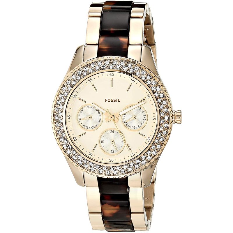 FOSSIL - Reloj Fossil Stella ES4756 Dorado De Acero inoxidable Para Mujer.