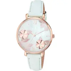 FOSSIL - Reloj Jacqueline ES4813 Verde De Cuero Piel Para Mujer.