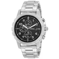 FOSSIL - Reloj Dean FS4542 Plateado De Acero inoxidable Para Hombre.