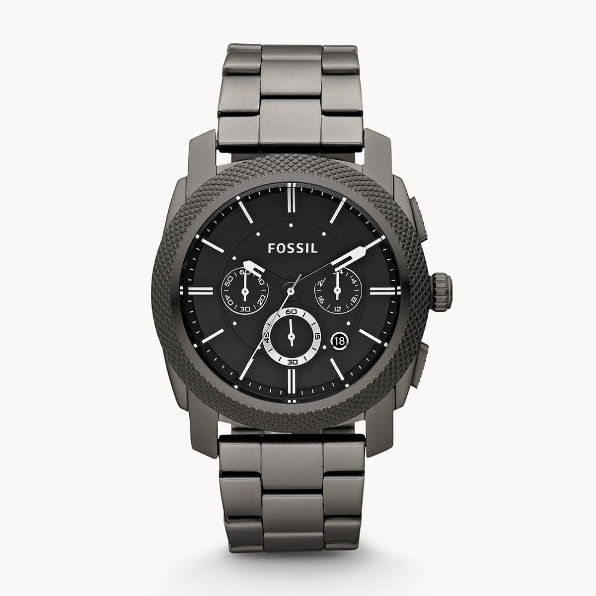 FOSSIL - Reloj Fossil Modern Machine FS4662 Negro De Acero inoxidable P Hombre.
