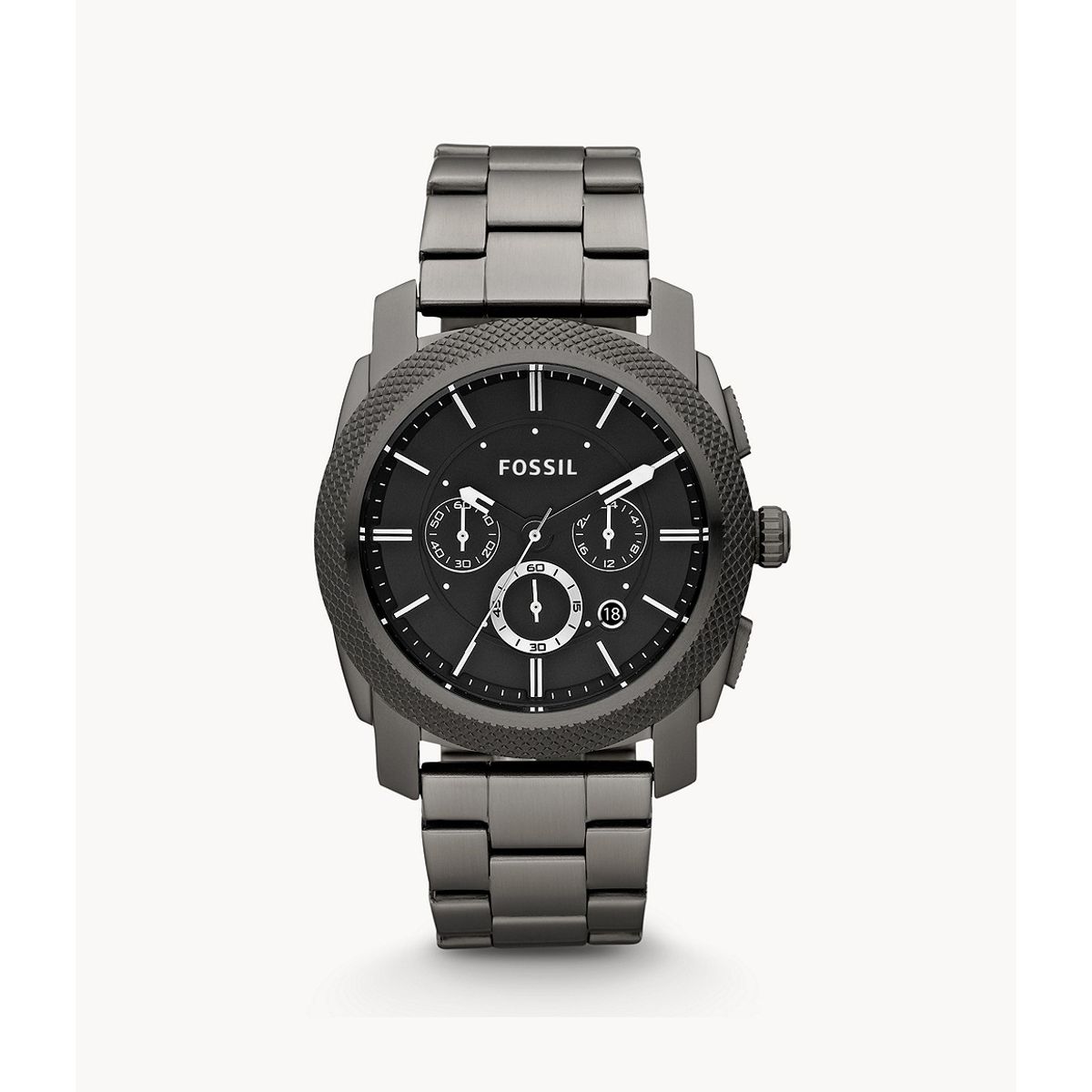 FOSSIL - Reloj Fossil Modern Machine FS4662 Negro De Acero inoxidable P Hombre.