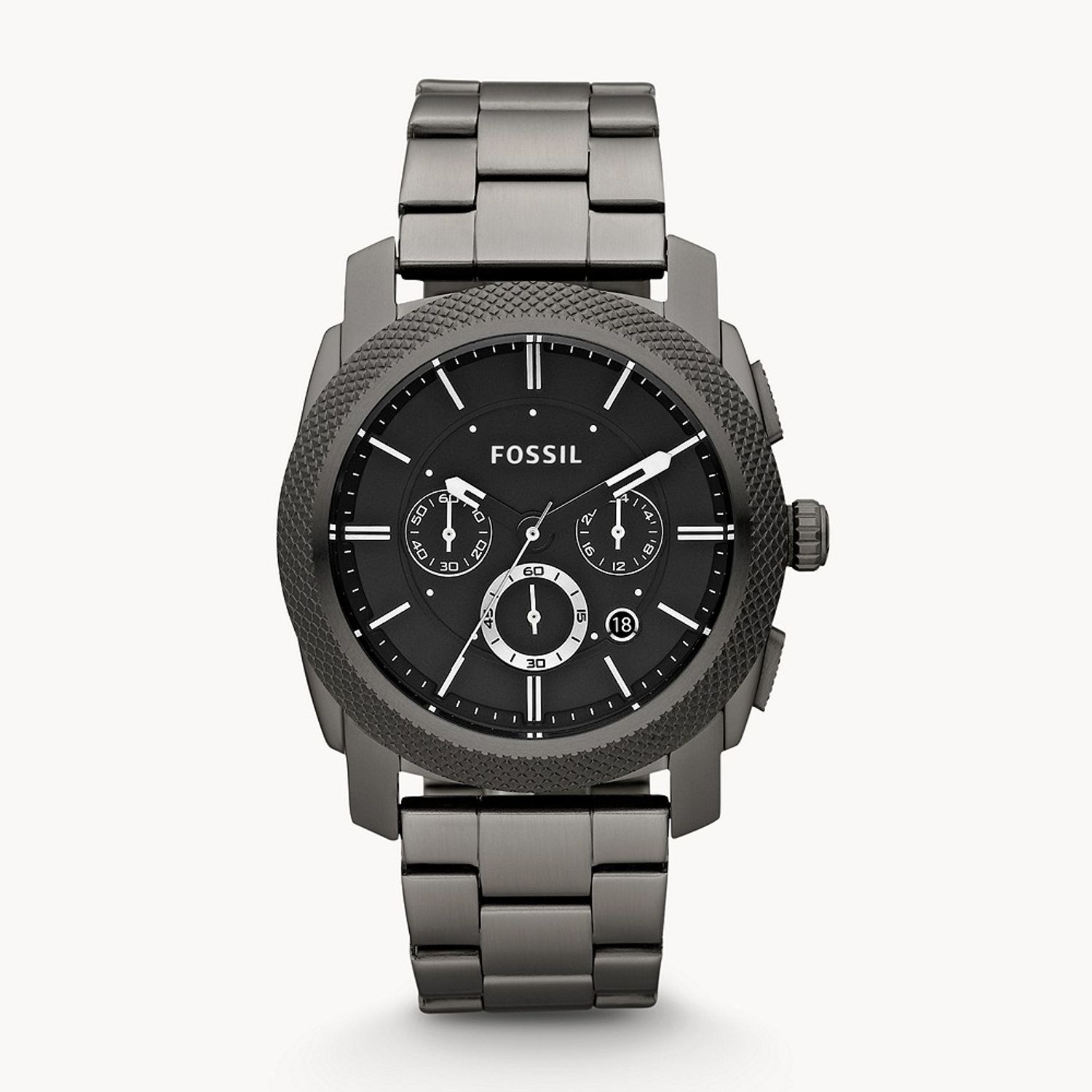 FOSSIL Reloj Fossil Modern Machine FS4662 Negro De Acero