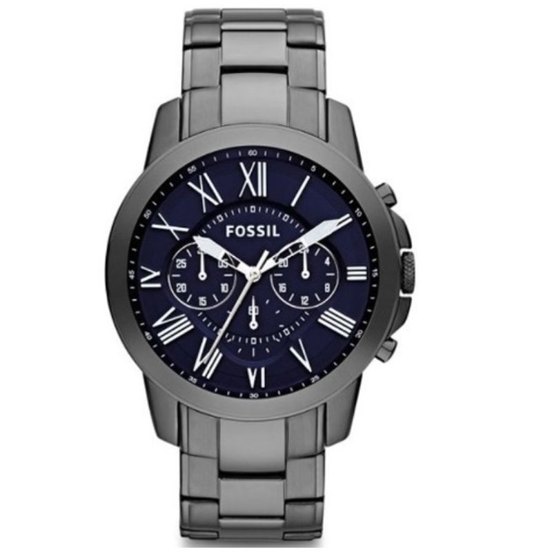 FOSSIL - Reloj Fossil Grant FS4831 Gris De Acero inoxidable Para Hombre