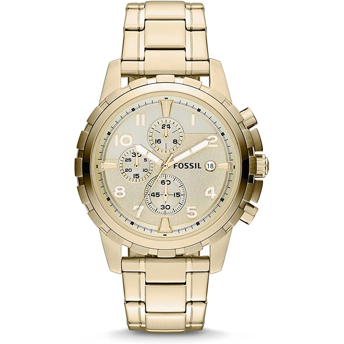 FOSSIL - Reloj Fossil Dean FS4867 Dorado De Acero inoxidable Para Hombre.