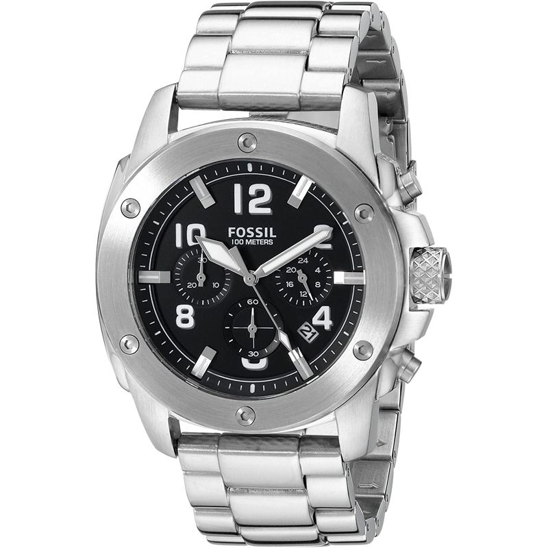 FOSSIL - Reloj Fossil Modern Machine FS4926 Plateado De Acero inox. P Hombre.