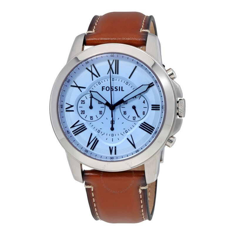 FOSSIL - Reloj Fossil Grant FS5184 Marrón De Cuero Piel Para Hombre
